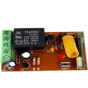 کیت گیرنده یک کانال کد لرن و کد فیکس 315Mhz (بدون ریموت)