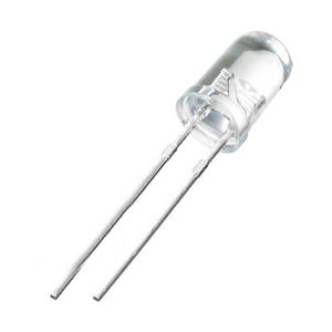 ال ای دی شفاف سفید 5 میلی متر LED 5mm White