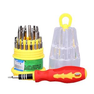 مجموعه 31 عددی پیچ گوشتی لیوانی مدل JK-6036-A