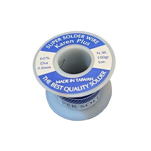 سیم لحیم 0.8 میلیمتر 100گرم Karen Plus (اصل تایوان)