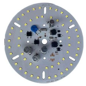 LED DOB مهتابی 220VAC 52LED 100W گرد قطر 130mm