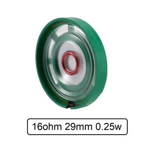 بلندگو (اسپیکر) عروسکی 16 اهم 29 میلی متر