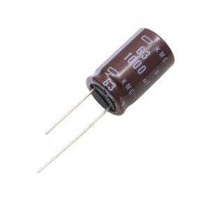 خازن الکترولیتی 1000uF / 63V ژاپنی مارک NIPPON سری KMG