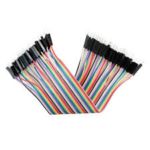 سیم جامپر دو سر نر 40 تایی 30 سانتی