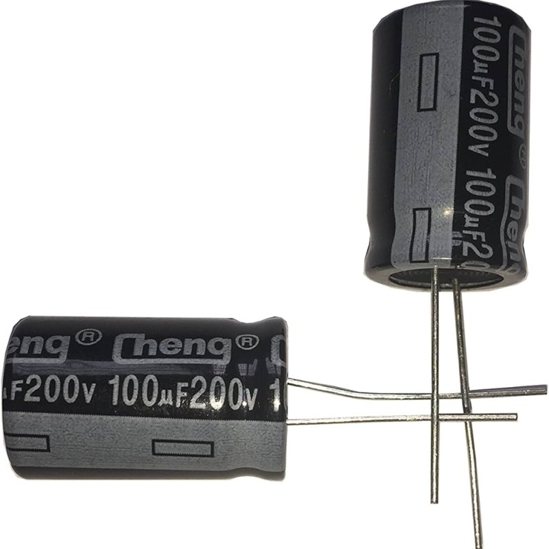 خازن الکترولیتی 100uf-200v