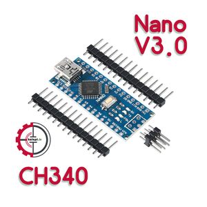 برد آردوینو نانو Arduino Nano V3.0 CH340 UnSoldered