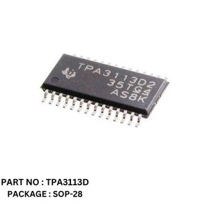 آی سی تقویت کننده صوت TPA3113 پکیج SOP-28 اورجینال