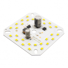 LED DOB سفید مهتابی 220VAC 30W سایز 68x68mm