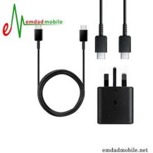 کابل شارژر و آداپتور فست شارژ تایپ سی اصلی سامسونگ Samsung Galaxy S24 Ultra S928