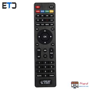 کنترل دستگاه رسیور starsat استارست 6969HD