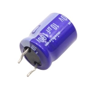 خازن الکترولیتی 10uF / 160V ژاپنی مارک NICHICON