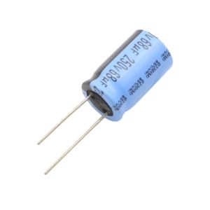 خازن الکترولیتی 68uF / 250V تایوانی مارک TAICON با طول عمر بالا