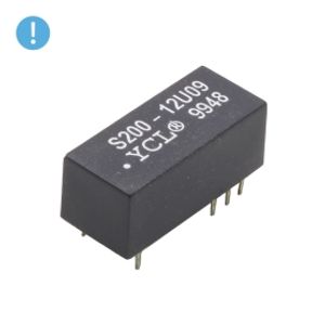 مبدل روبردی 12DC to 9VDC 200mA مدل S200-12U09 مارک YCL