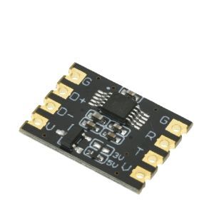 ماژول مبدل USB به سریال TTL با تراشه CH340 آماده نصب روی PCB