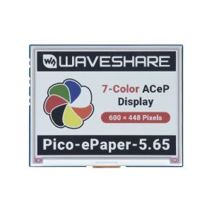 شیلد نمایشگر 5.65 اینچی 7 رنگ مخصوص رزبری پای پیکو - برند Waveshare