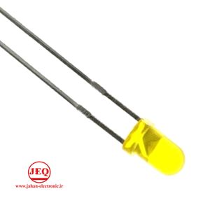 LED 3mm زرد مات