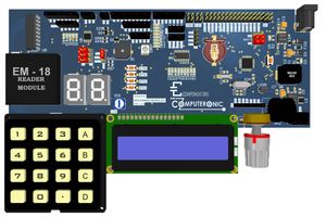 تست برد میکروکنترلر ARM STM32F103C8T6