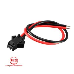 کانکتور مادگی سیمدار SM 2PIN مشکی