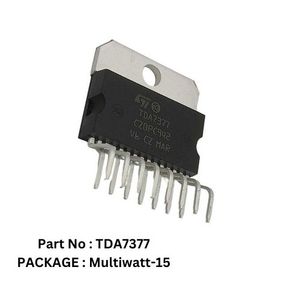 آی سی تقویت کننده صوت TDA7377 پکیج 15-Multiwatt اورجینال