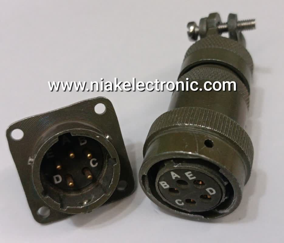 کانکتور نظامی روسی 23*23 5PIN