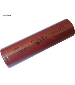 باتری 18650 لیتیوم یون 3.7 ولت 4200mAh