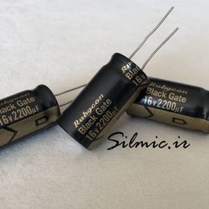 Rubycon Black Gate STD Series 2200uf 16v Electrolytic Capacitor