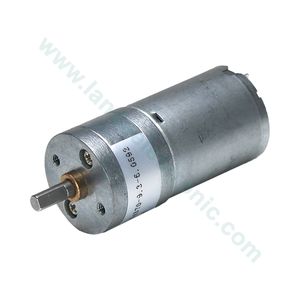 موتور دی سی گیربکس دار 25GA-370 (12V 1280RPM)