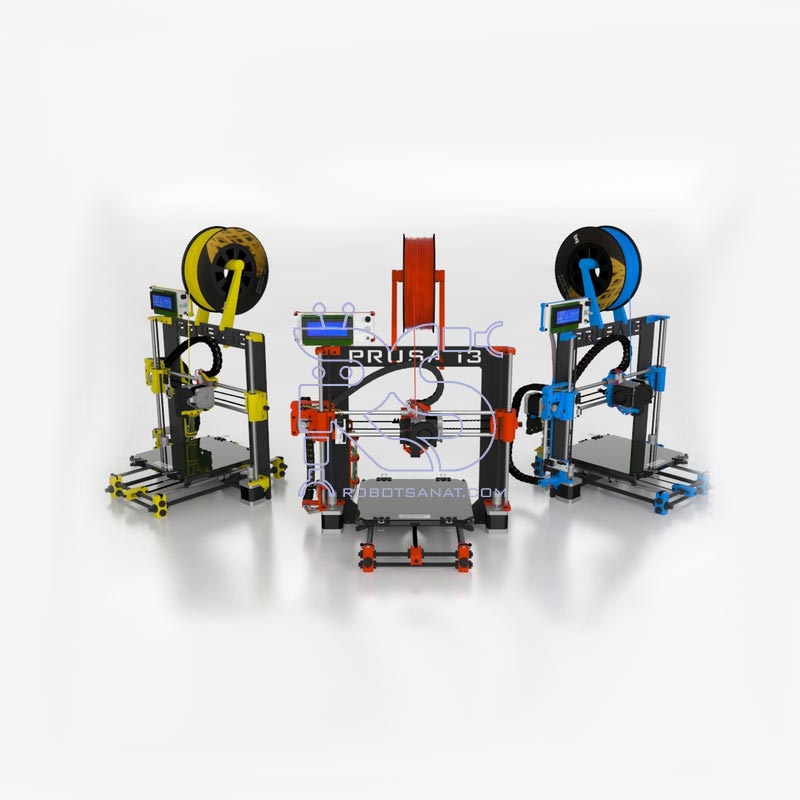 کیت پرینتر سه بعدی prusa i3