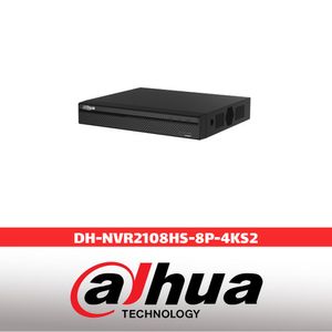 ان وی آر داهوا مدل DH-NVR2108HS-8P-4KS2