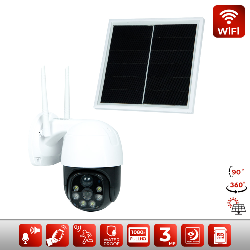 مینی اسپیددام بی سیم خورشیدی (Solar) مدل V380