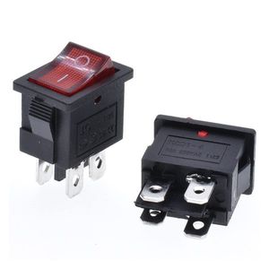 کلید راکر KCD1-4 -201N ON-OFF ROCKER SWITCH