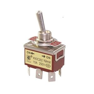 کلید کلنگی استارتی KN3C-213P ON-OFF-ON TOGGLE SWITCH