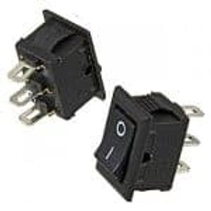 کلید راکر KCD1-2-103 ON-OFF-ON ROCKER SWITCH