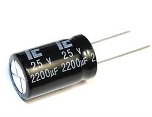 2200UF 25V YTF خازن الکترولیت 108007061