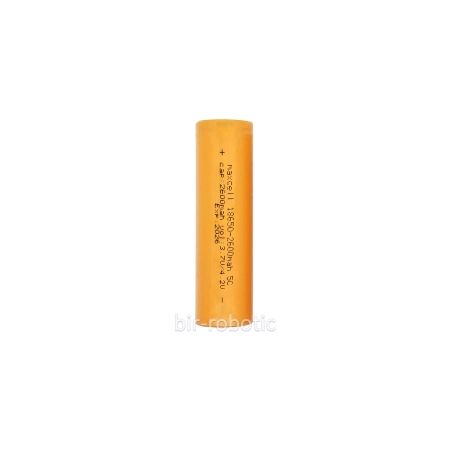 باتری لیتیومی 18650 ظرفیت 2600mAh مدل Maxcell