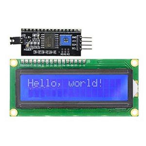 نمایشگر LCD کاراکتری 16*2 آبی با رابط I2C