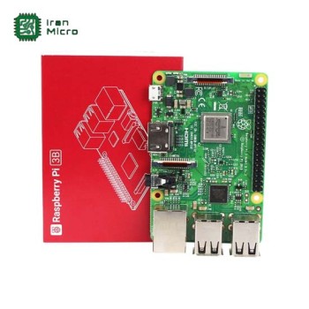 بورد رزبری پای 3 بی - Raspberry Pi 3B - مدل B (اورجینال - ساخت انگلستان UK)