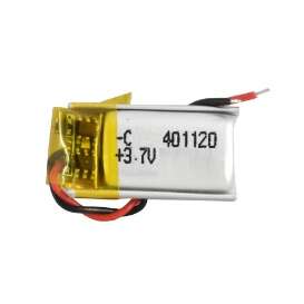 باتری لیتیوم پلیمر 3.7v ظرفیت 80mAh کد 401120