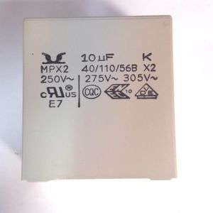 خازن پلی استر 10 میکروفاراد مدل MPX2