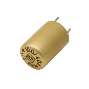 خازن صوتی 100uF / 40V آلمانی ROE سری EKM