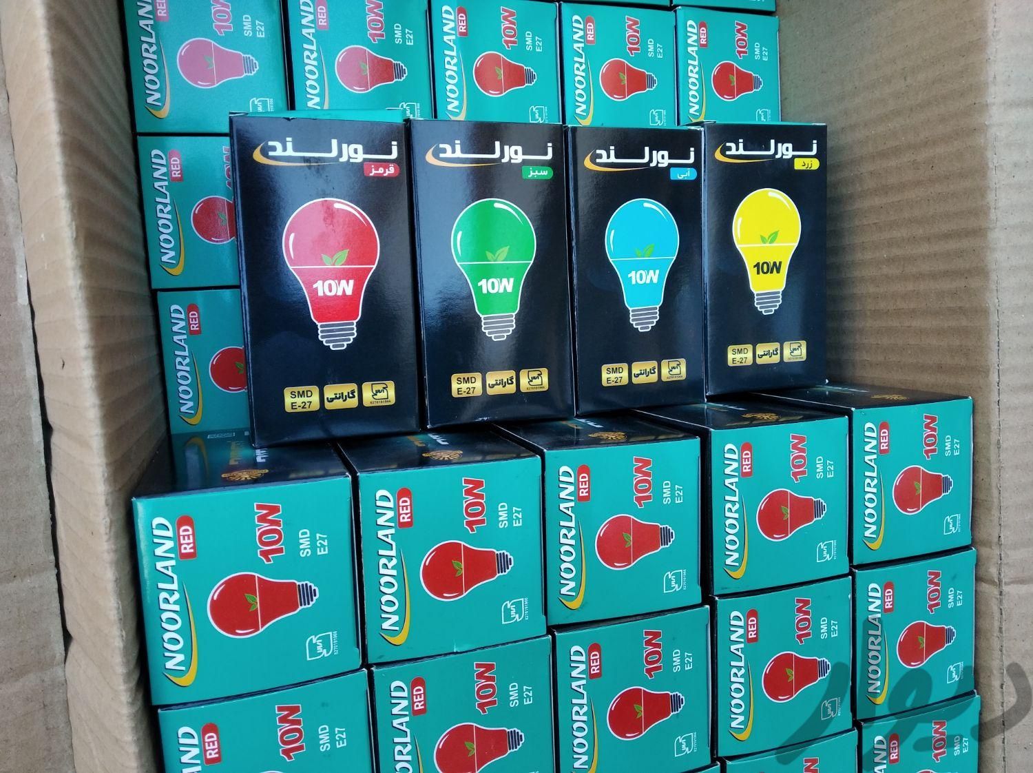 لامپ LED حبابدار 50 وات آفتابي -E27 (استوانه اي) نورلند