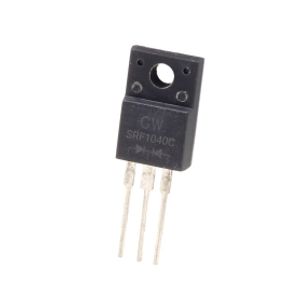 دوبل دیود شاتکی SRF1040C 10A-40V مارک GW پکیج TO-220FP