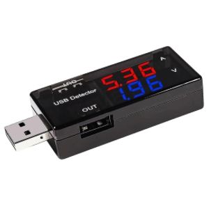 تستر USB TESTER و مانیتورینگ شارژ دارای دو خروجی