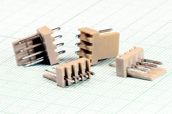 کانکتور CONNECTOR 4PIN 2.54MM MALE ST