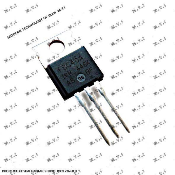 ترانزیستور  IRFBC40A MOSFET   / IR MEXICO