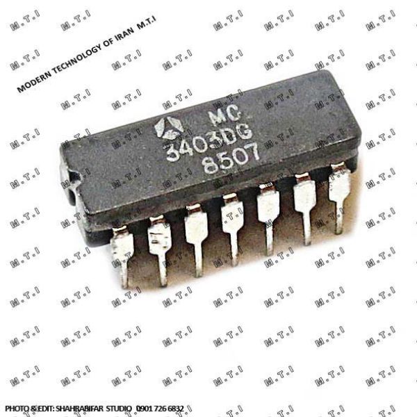 آی سی لینیر MC3403DG  / MOTOROLA MALAYSIA