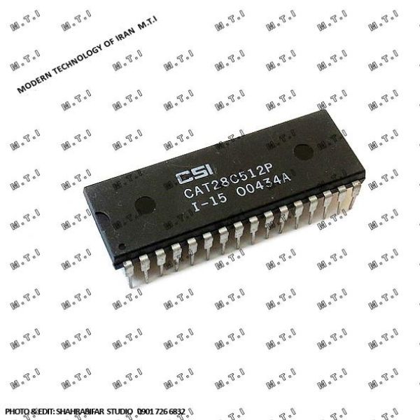 آی سی  CAT28C512P EEPROM  / CSI