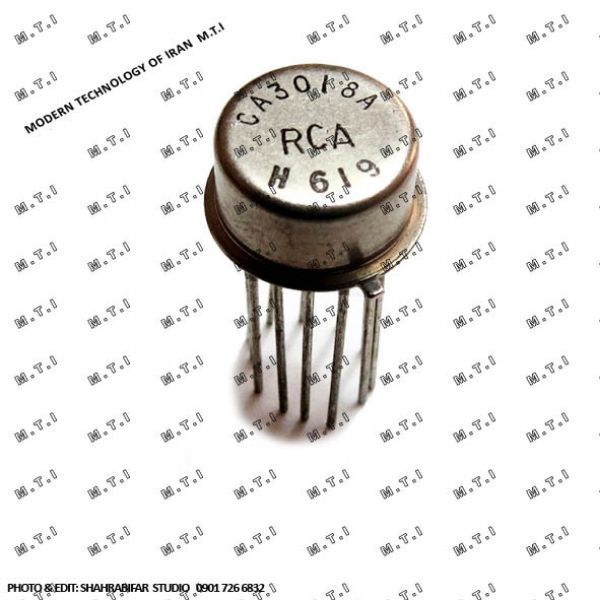 آی سی لینیر   CA3018A / METAL  /  RCA MALAYSIA