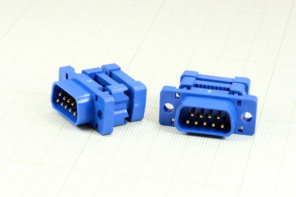 دی کانکتور D9PIN CRIMP IDC TYPE MALE PLASTIC CASE / TAIWAN