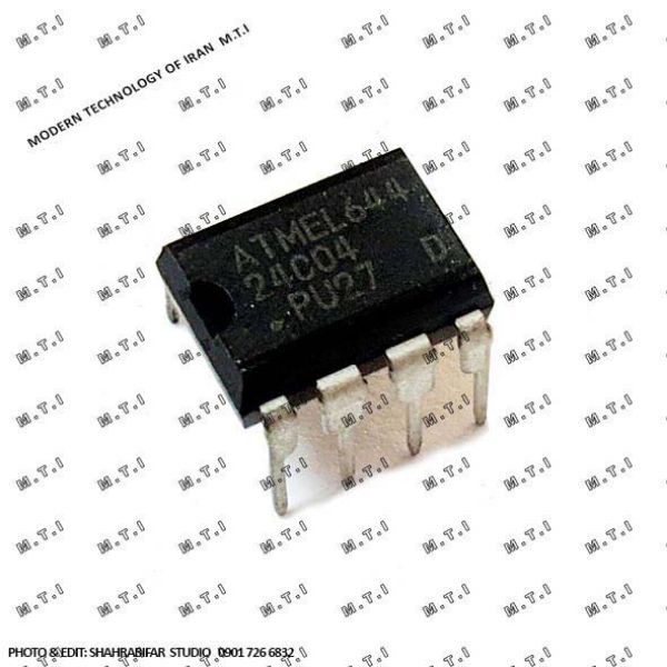 آی سی   AT24C04-10PU-2.7 EEPROM   / ATMEL PHILIPPINE